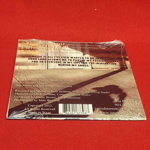 Jarrod Sterrett and the Hired Guns CD 2012 New Sealed - Picture 4 of 6